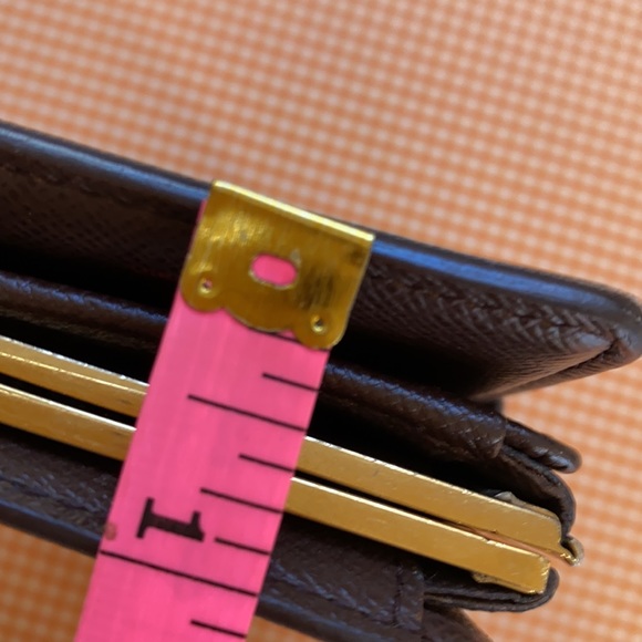 LV Damier Ebene Kisslock Wallet - Picture 13 of 14